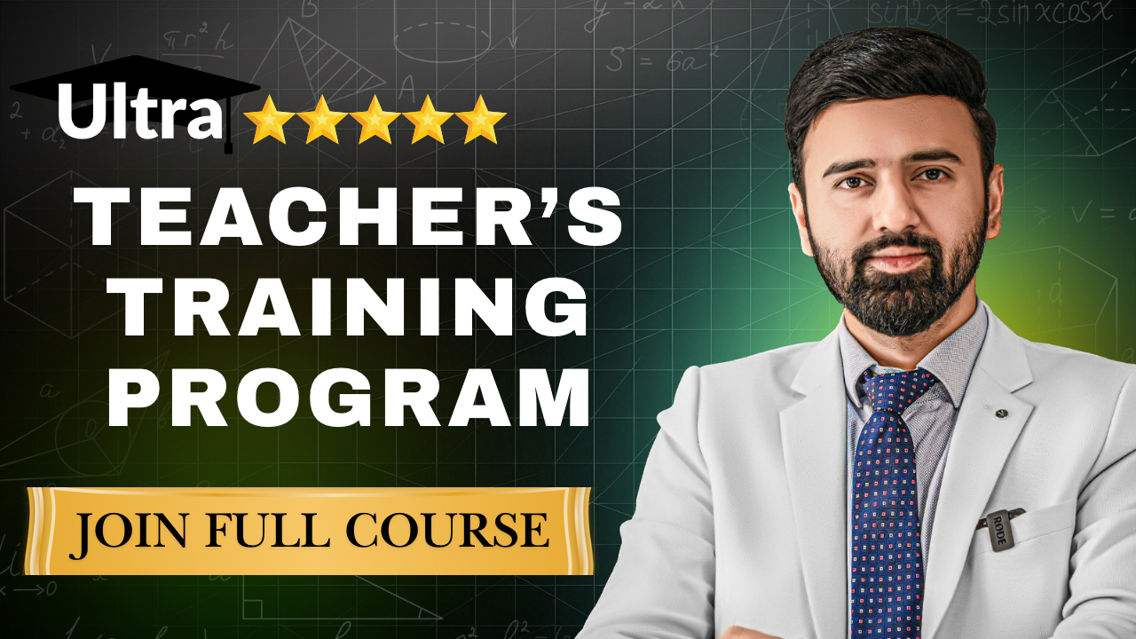 Ultra Teacher’s Training Program
